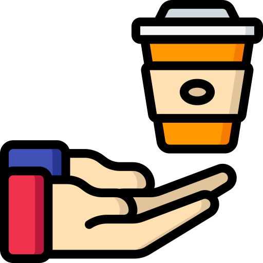kaffeetasse Basic Miscellany Lineal Color icon