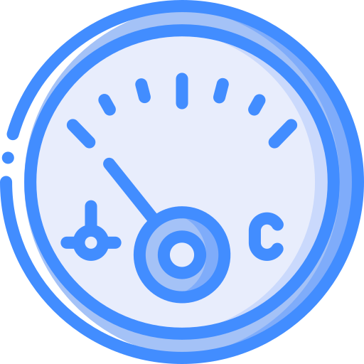 温度測定値 Basic Miscellany Blue icon