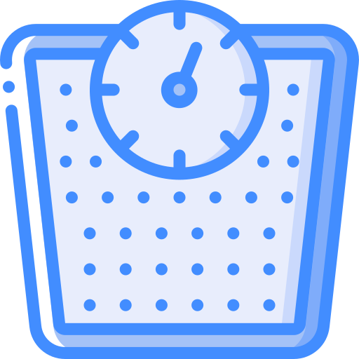 Scales Basic Miscellany Blue icon