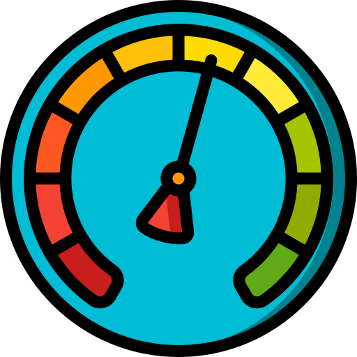 Gauge Basic Miscellany Lineal Color icon
