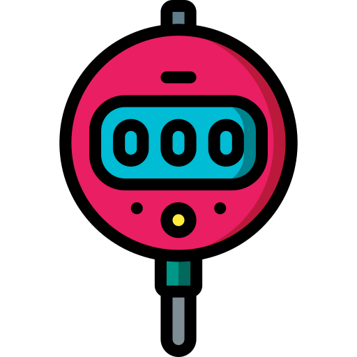 Pressure gauge Basic Miscellany Lineal Color icon