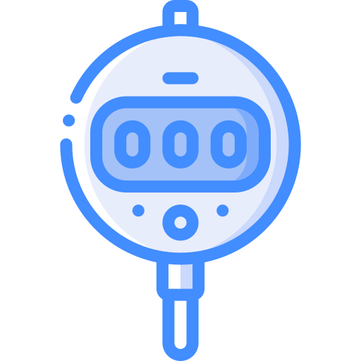 medidor de pressão Basic Miscellany Blue Ícone