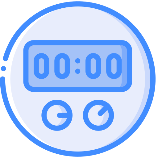 Dial Basic Miscellany Blue icon