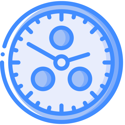 orologio Basic Miscellany Blue icona