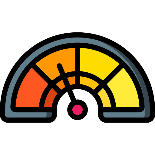 Gauge Basic Miscellany Lineal Color icon