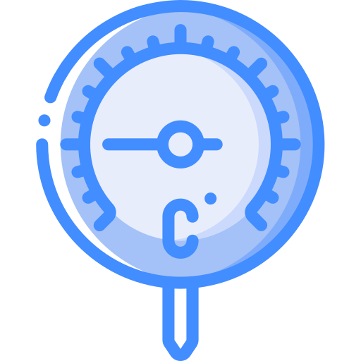termometro Basic Miscellany Blue icona