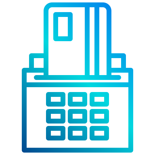 Card payment xnimrodx Lineal Gradient icon