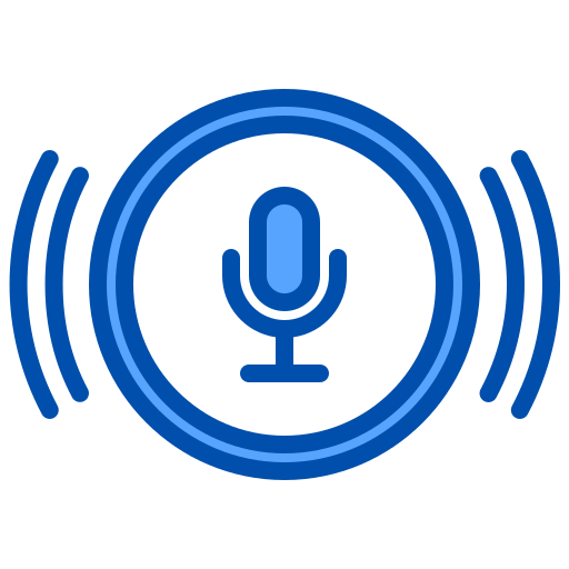 Microphone xnimrodx Blue icon