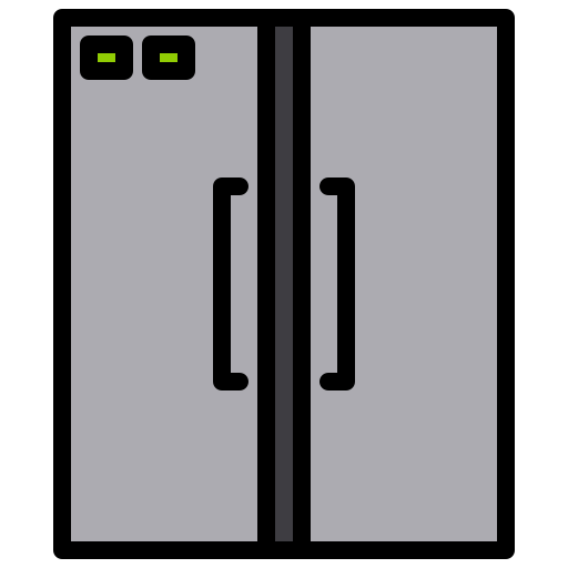 Refrigerator xnimrodx Lineal Color icon