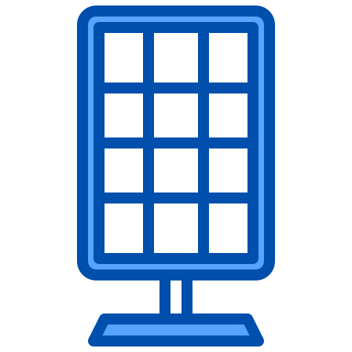 Solar panel xnimrodx Blue icon