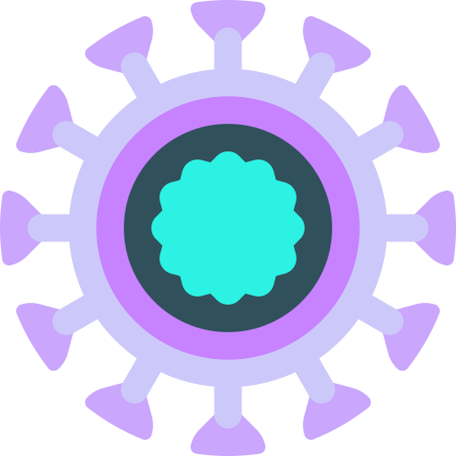 coronavirus Special Flat icoon