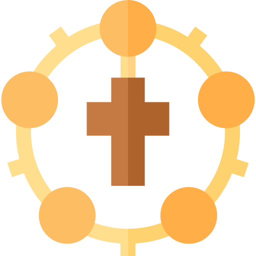 Rosary Basic Straight Flat icon