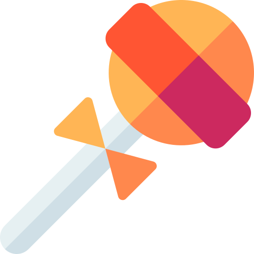 Lollipop Basic Rounded Flat icon