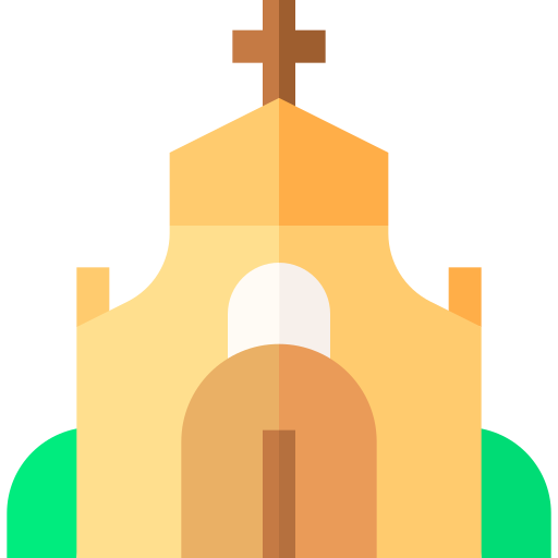 kirche Basic Straight Flat icon