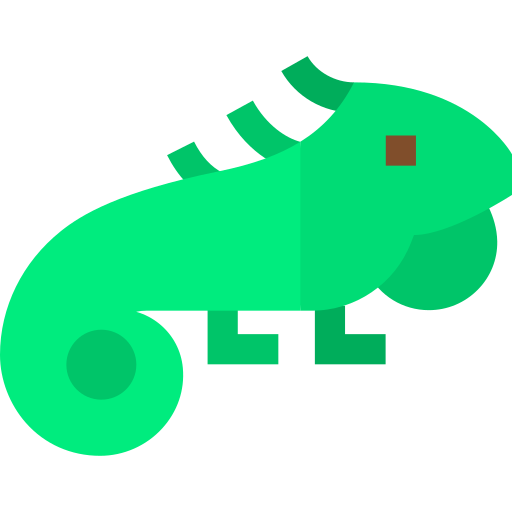 iguana Basic Straight Flat ikona