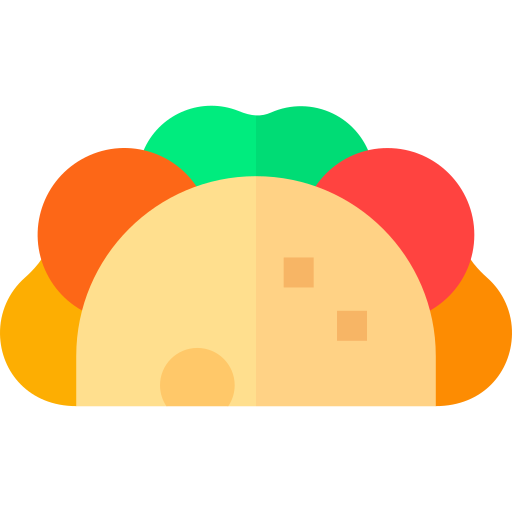 taco Basic Straight Flat icon