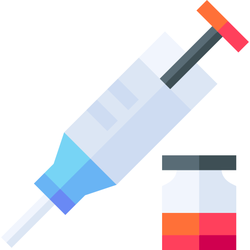 vaccin Basic Straight Flat icoon