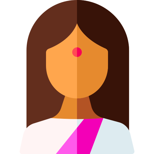 Woman Basic Rounded Flat icon