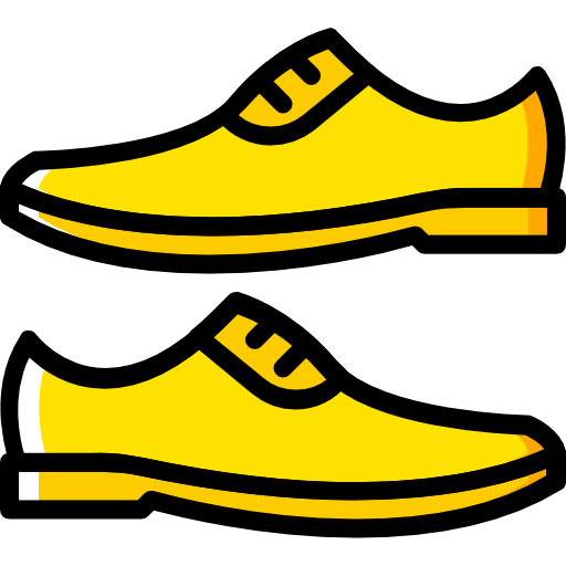 Shoe Basic Miscellany Yellow icon