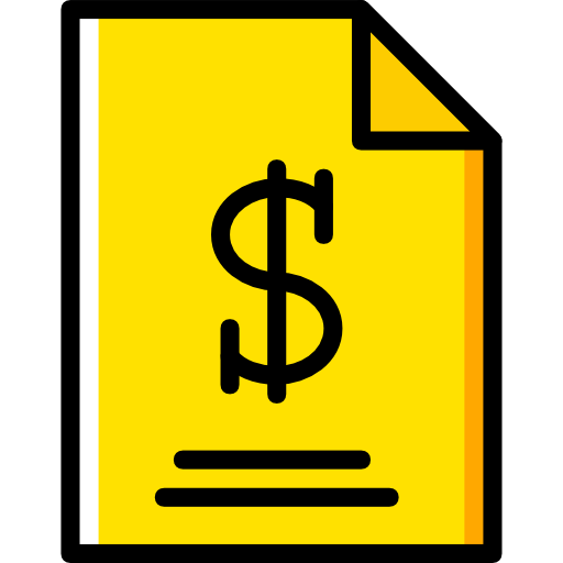 rachunek Basic Miscellany Yellow ikona