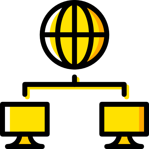 ネットワーキング Basic Miscellany Yellow icon