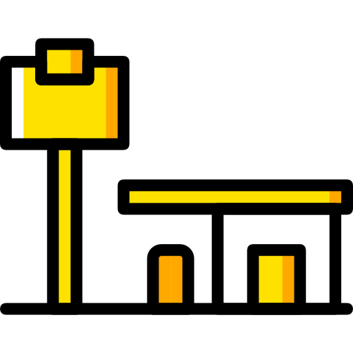 stazione di servizio Basic Miscellany Yellow icona