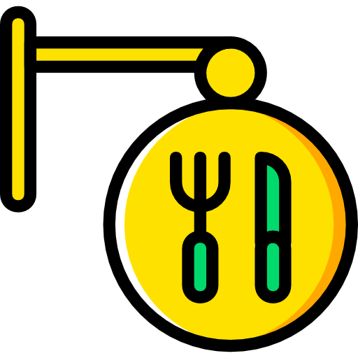 restaurant Basic Miscellany Yellow icoon