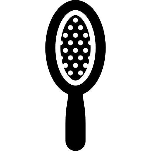 Hairbrush Basic Miscellany Fill icon