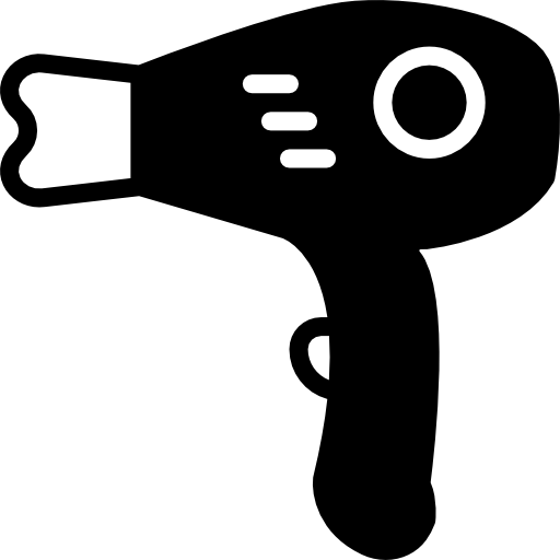 secador de pelo Basic Miscellany Fill icono