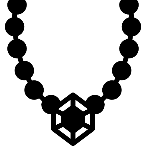 Necklace Basic Miscellany Fill icon
