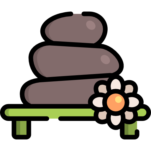 Hot stone Special Lineal color icon