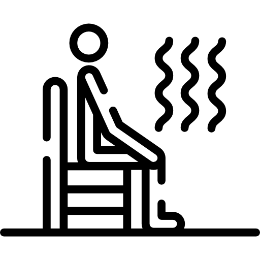 sauna Special Lineal ikona