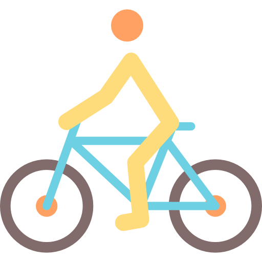 Bicycling Special Flat icon