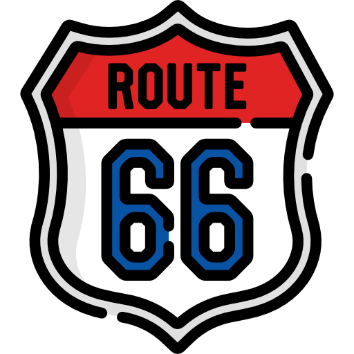 Route 66 Special Lineal color icon