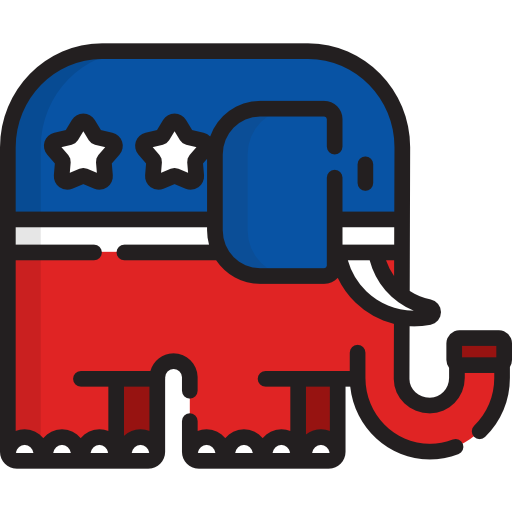 republikański Special Lineal color ikona