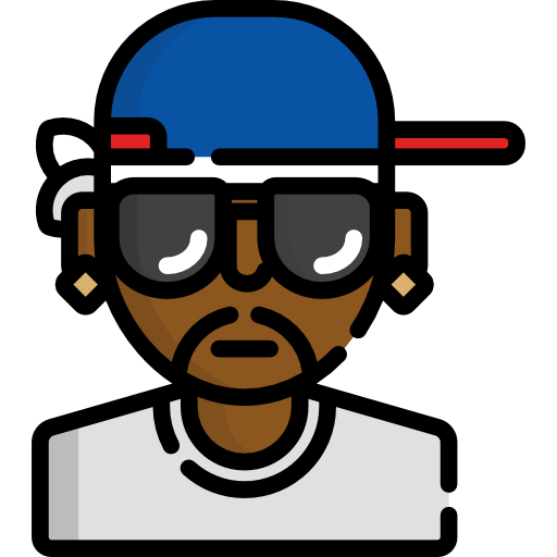rapper Special Lineal color icon