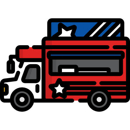 Food truck Special Lineal color icon