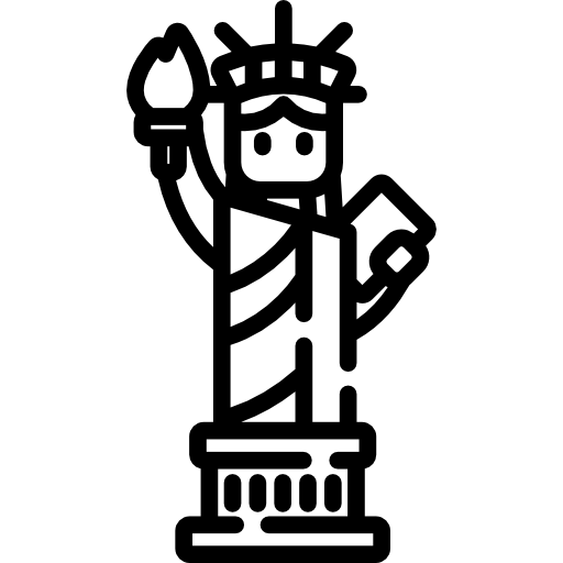 estátua da liberdade Special Lineal Ícone