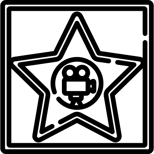 名声の歩道 Special Lineal icon