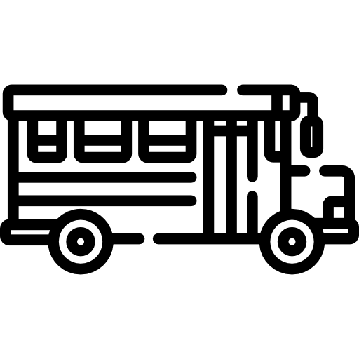 School bus Special Lineal icon