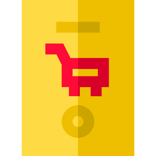 tienda móvil Basic Straight Flat icono