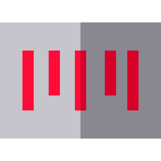 バーコード Basic Straight Flat icon