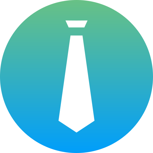 krawat Generic Flat Gradient ikona