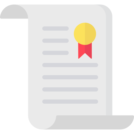 Certificate Generic Flat icon