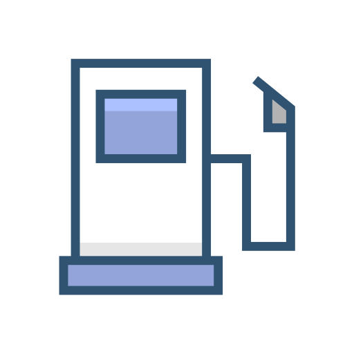 주유소 Generic Outline Color icon