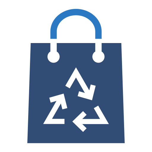 zero waste Generic Blue icoon