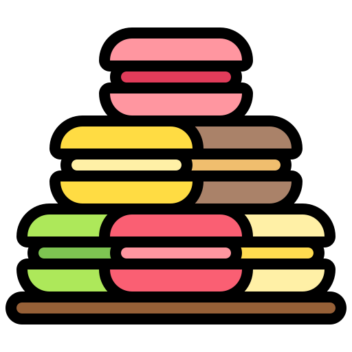 macaron Generic Outline Color icon