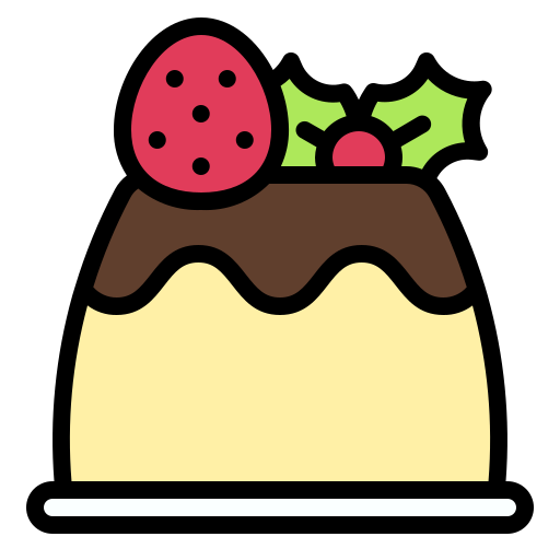 pudding Generic Outline Color icon