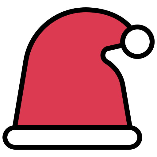 Christmas hat Generic Outline Color icon