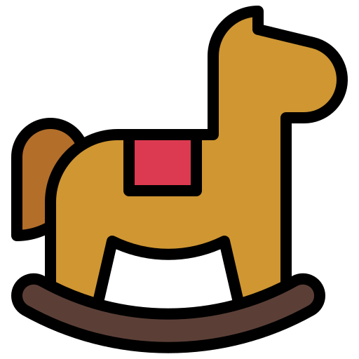 cavalo de pau Generic Outline Color Ícone